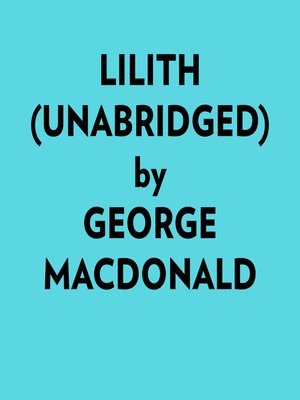cover image of Lilith (Unabridged)